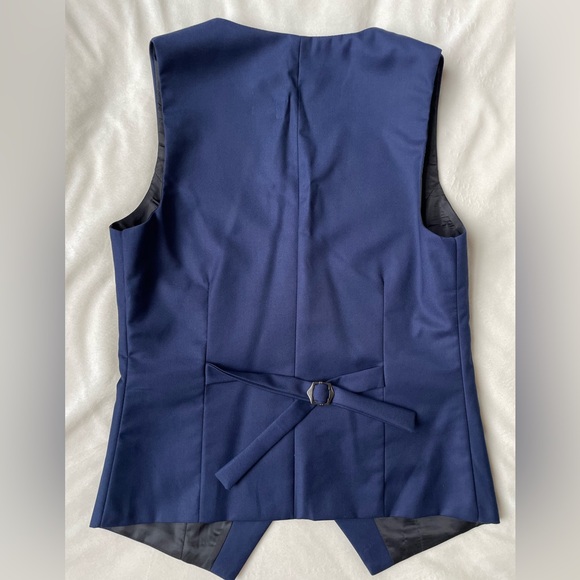 3 piece Suit: blazer jacket, vest, trouser slacks - Picture 3 of 16